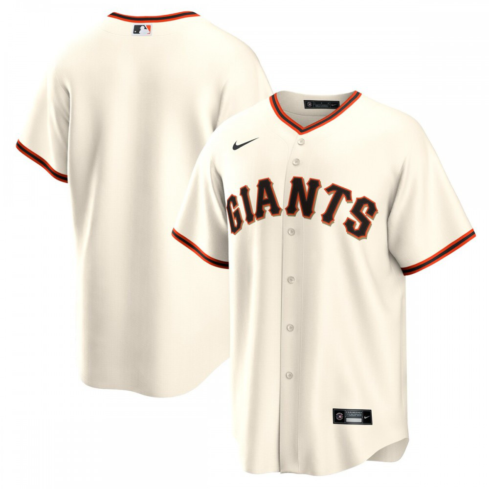 San Francisco Giants Home Blank Replica Jersey - Cream-Pro Kit Vault | Brand New 26/27 Sports Jerseys